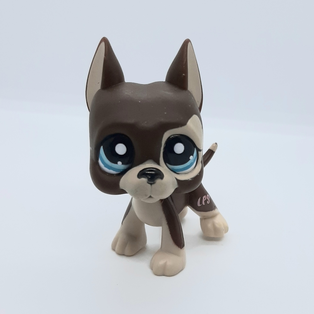 Rare littlest pet shop great dane! (LPS)
